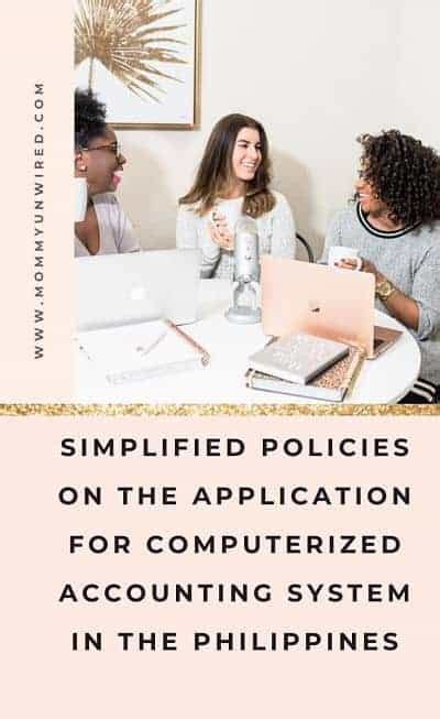 computerized accounting system in the philippines|Clarifications on simplified guidelines on the use of CAS, CBA, its .